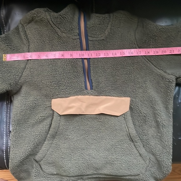 SOLD- The North Face Deep Pile Fleece Half Zip Anorak - Picture 4 of 4